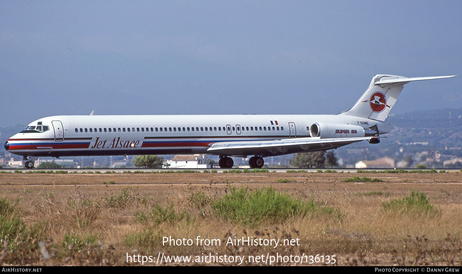 Aircraft Photo of F-GGME | McDonnell Douglas MD-83 (DC-9-83) | Jet Alsace | AirHistory.net #136135