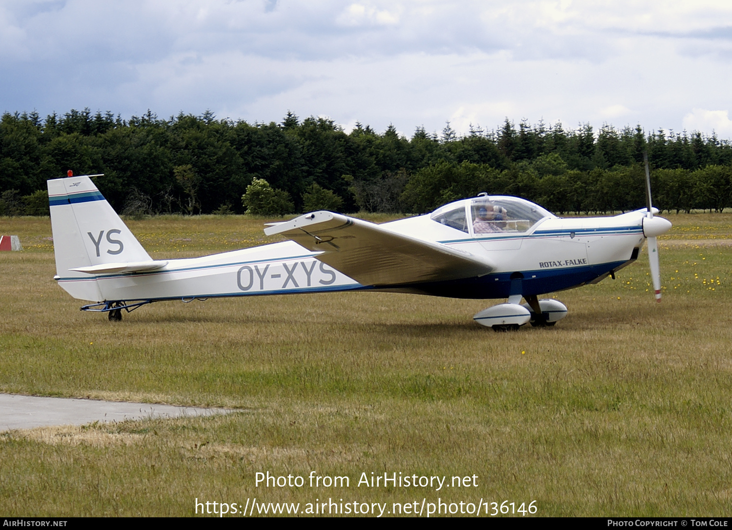 Aircraft Photo of OY-XYS | Scheibe SF-25C Falke | AirHistory.net #136146