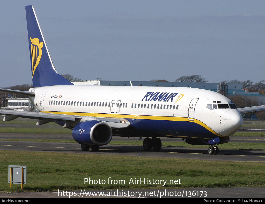 Aircraft Photo of EI-CSJ | Boeing 737-8AS | Ryanair | AirHistory.net #136173