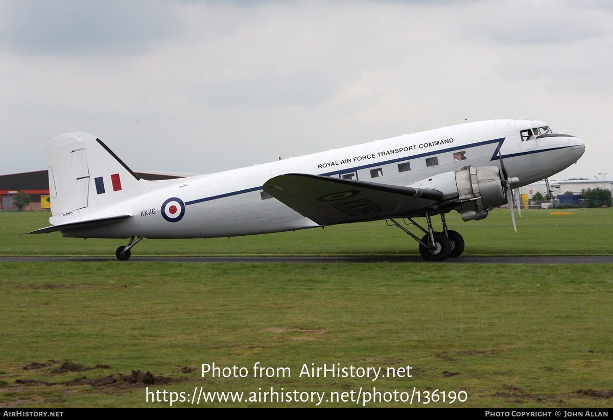 Aircraft Photo of G-AMPY / KK116 | Douglas C-47B Skytrain | UK - Air Force | AirHistory.net #136190