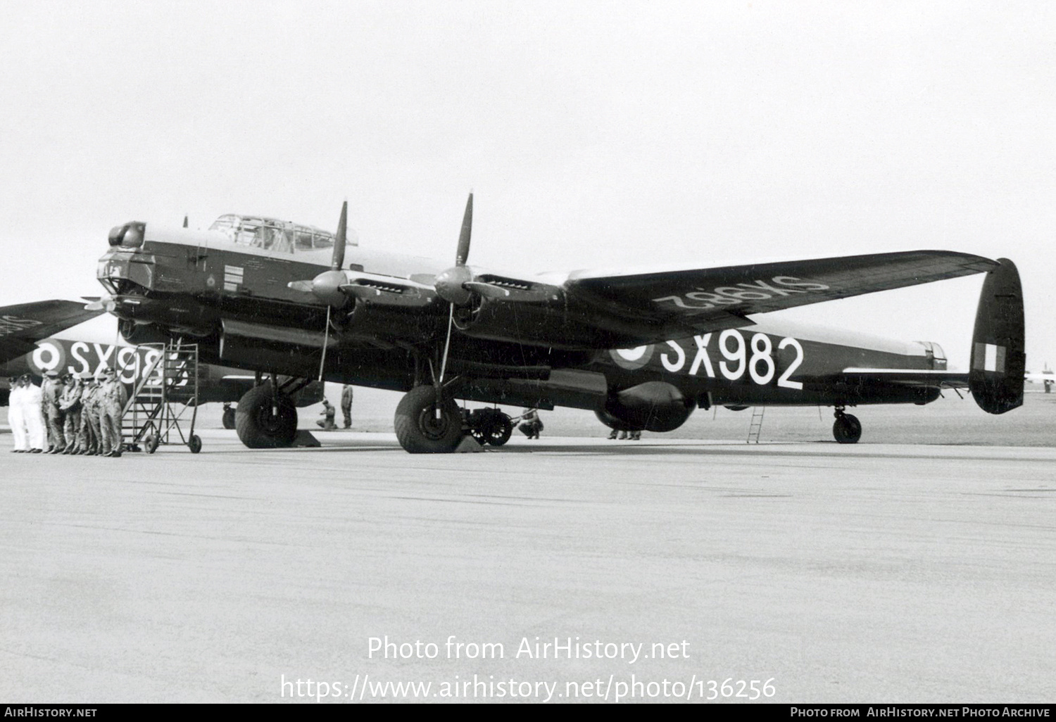 Aircraft Photo of SX982 | Avro 694 Lincoln B2 | UK - Air Force | AirHistory.net #136256