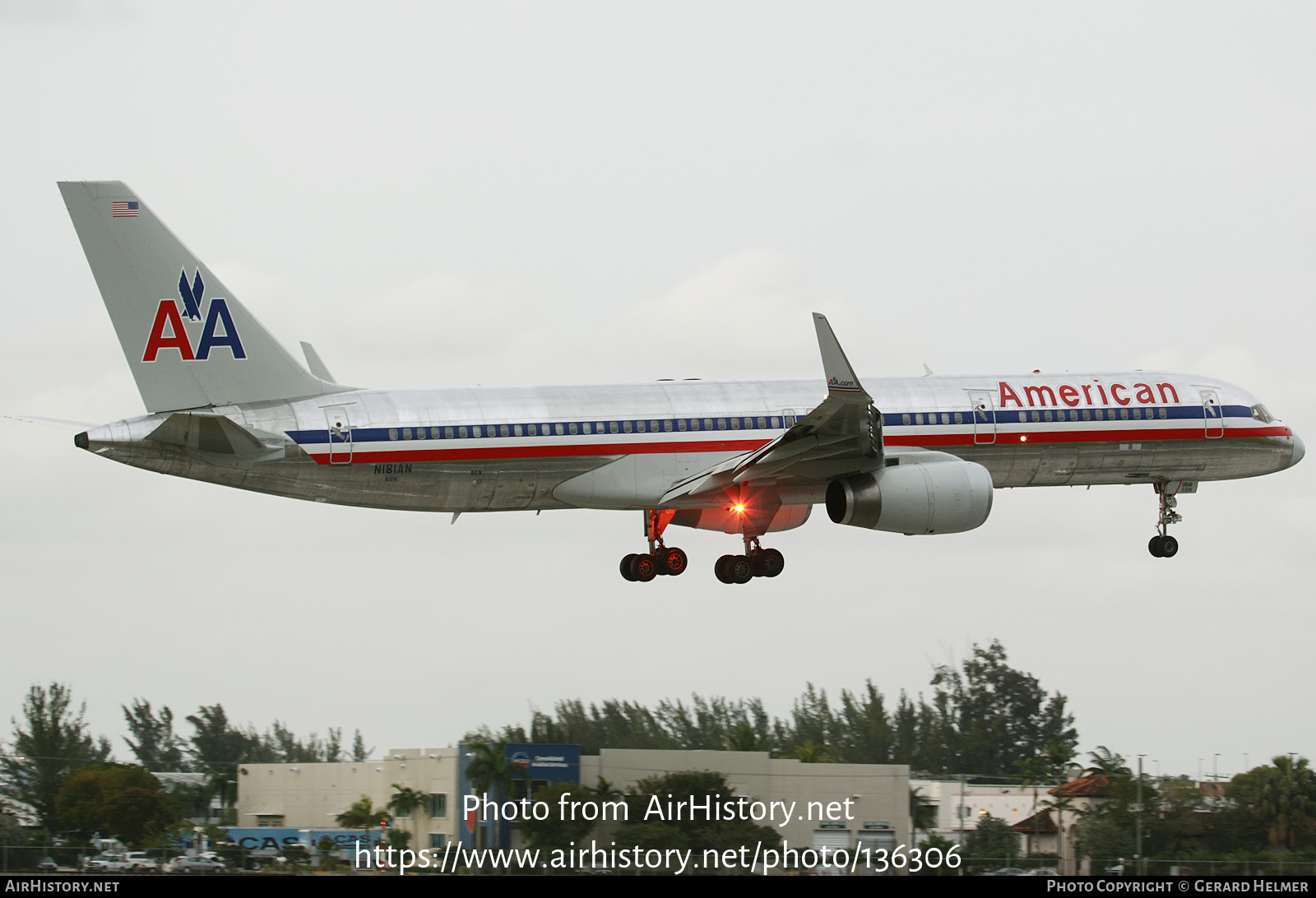 Aircraft Photo of N181AN | Boeing 757-223 | American Airlines | AirHistory.net #136306