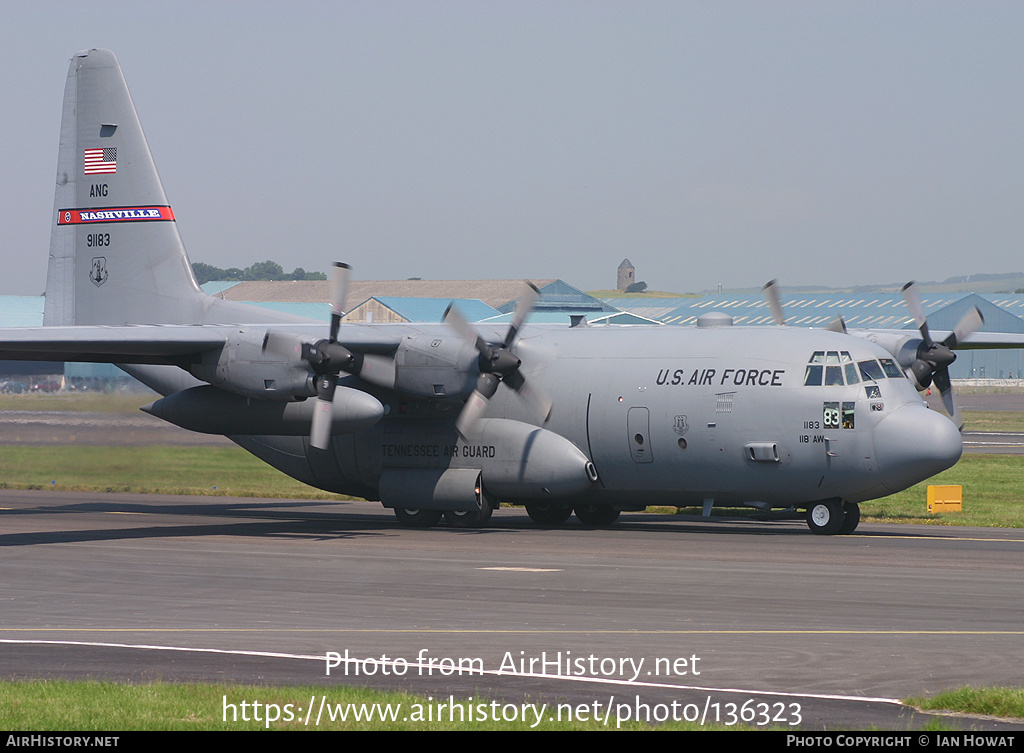 Aircraft Photo of 89-1183 / 91183 | Lockheed C-130H Hercules | USA - Air Force | AirHistory.net #136323