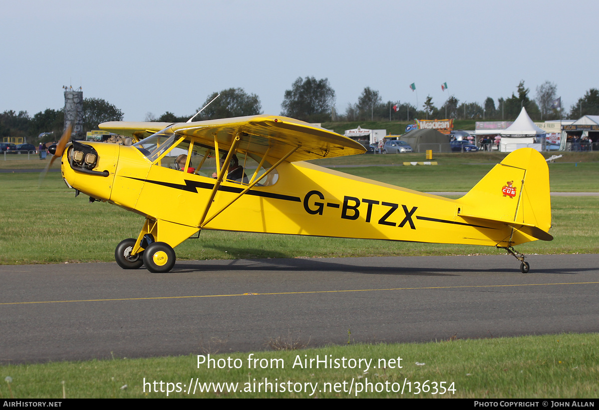 Aircraft Photo of G-BTZX | Piper J-3C-65 Cub | AirHistory.net #136354