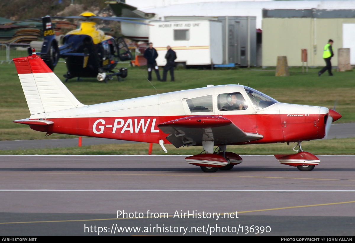 Aircraft Photo of G-PAWL | Piper PA-28-140 Cherokee | AirHistory.net #136390