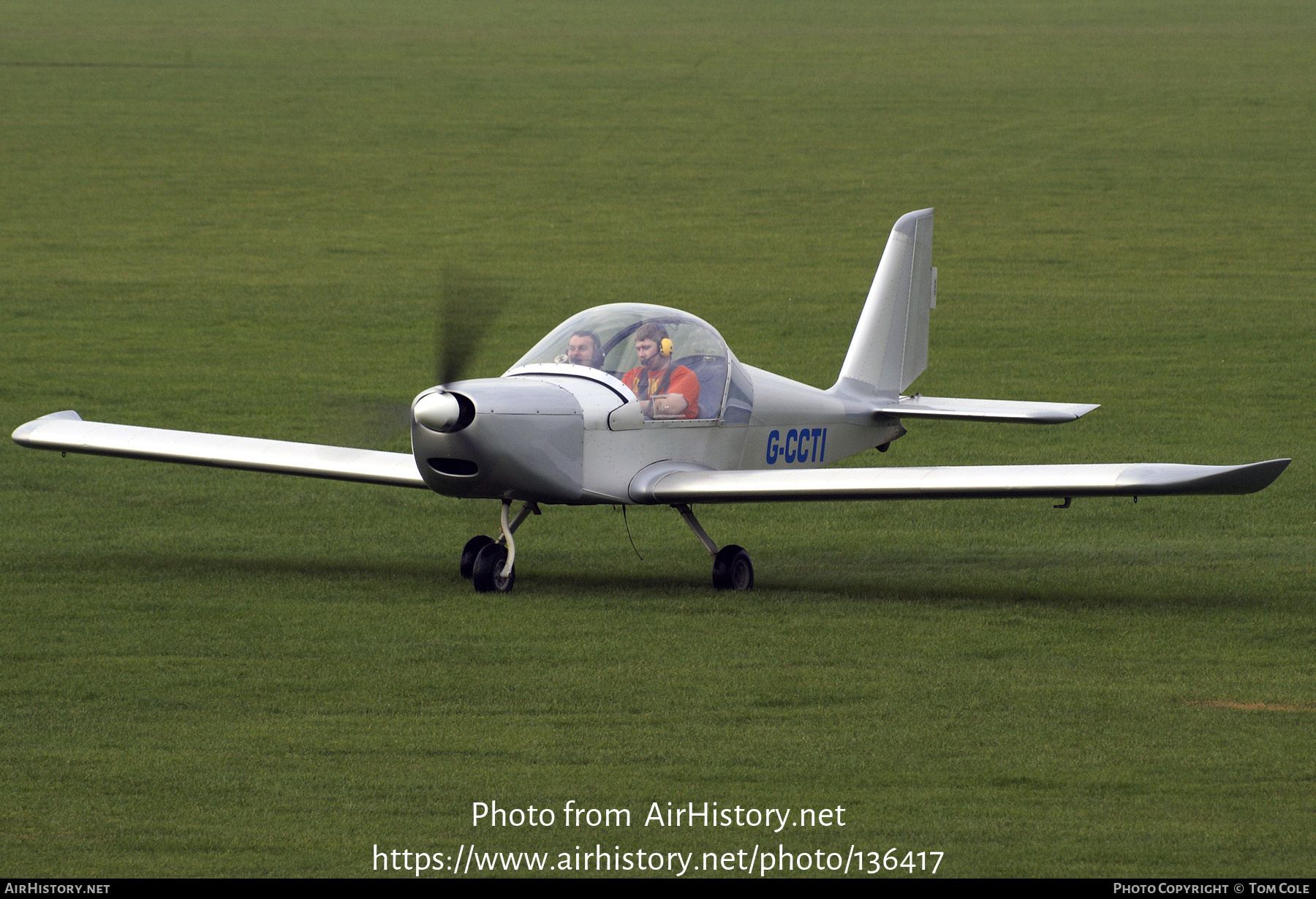 Aircraft Photo of G-CCTI | Cosmik EV-97 TeamEurostar UK | AirHistory.net #136417