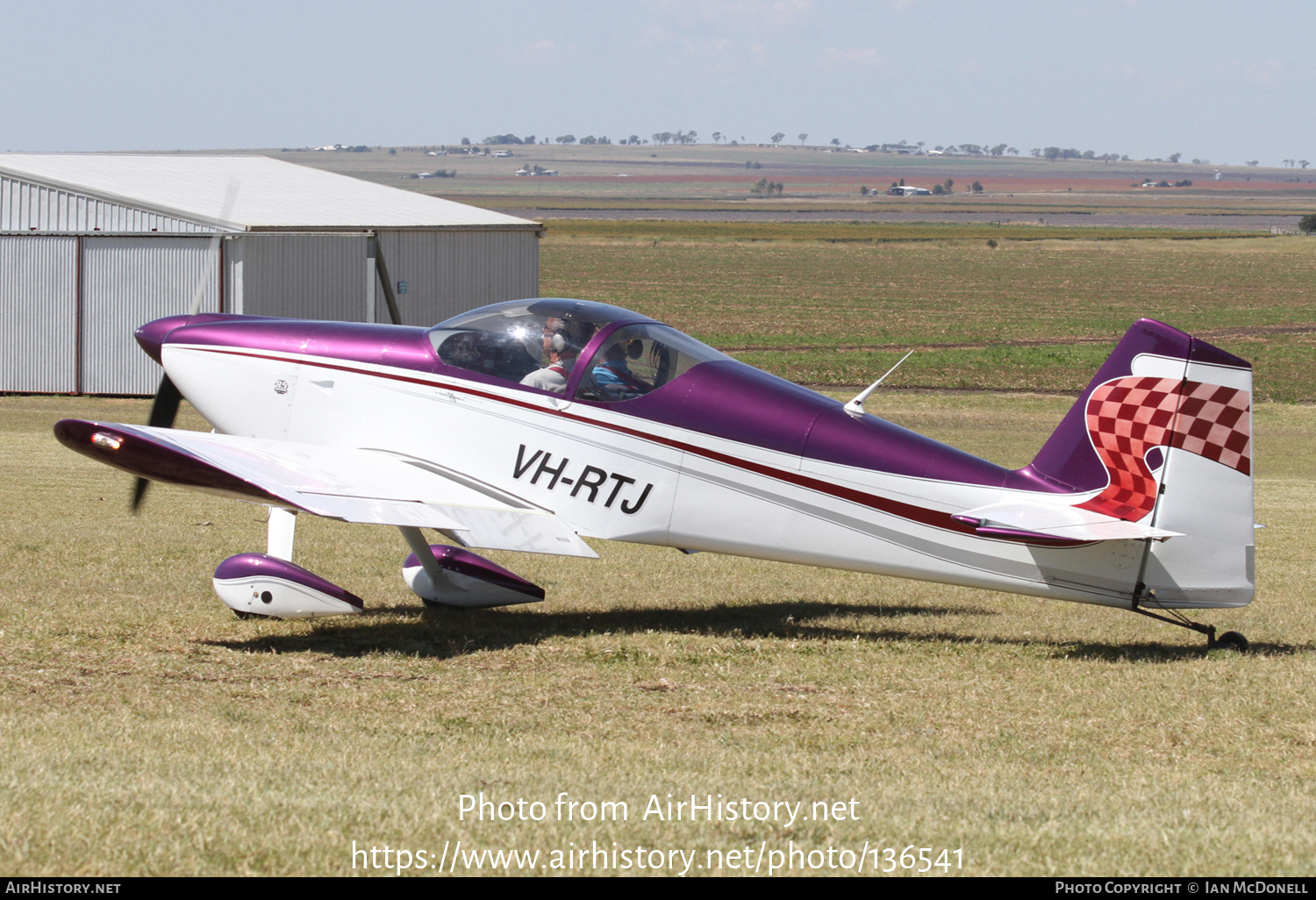 Aircraft Photo of VH-RTJ | Van's RV-6 | AirHistory.net #136541