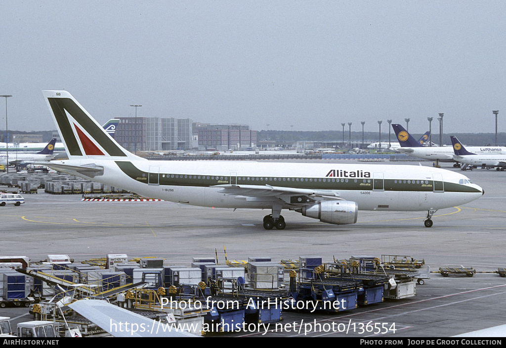 Aircraft Photo of I-BUSB | Airbus A300B4-203 | Alitalia | AirHistory.net #136554