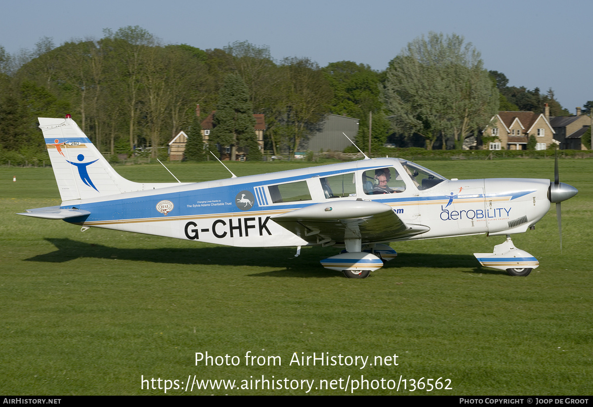 Aircraft Photo of G-CHFK | Piper PA-32-260 Cherokee Six E | Aerobility | AirHistory.net #136562