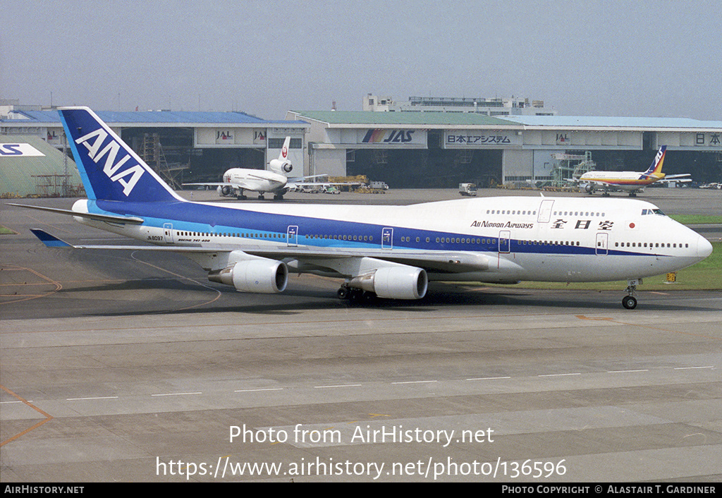 Aircraft Photo of JA8097 | Boeing 747-481 | All Nippon Airways