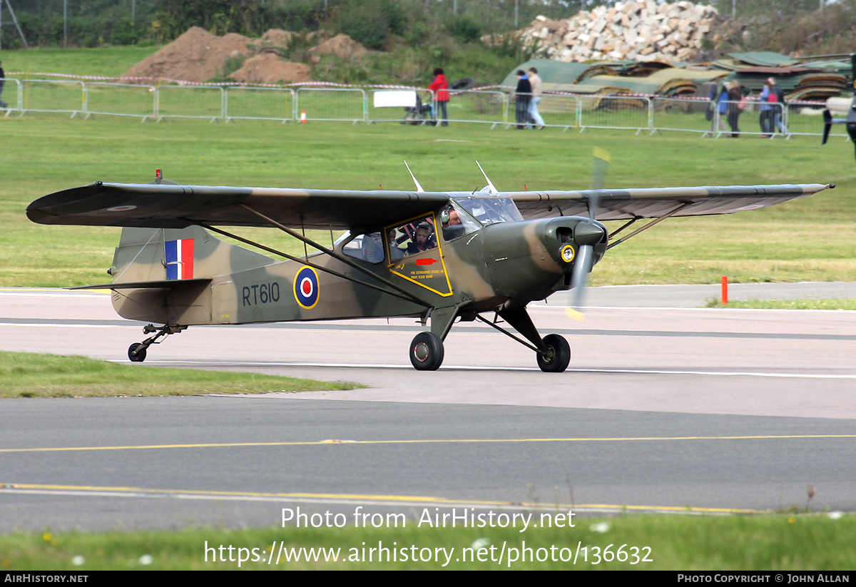 Aircraft Photo of G-AKWS / RT610 | Taylorcraft Auster 5A-160 | UK - Army | AirHistory.net #136632