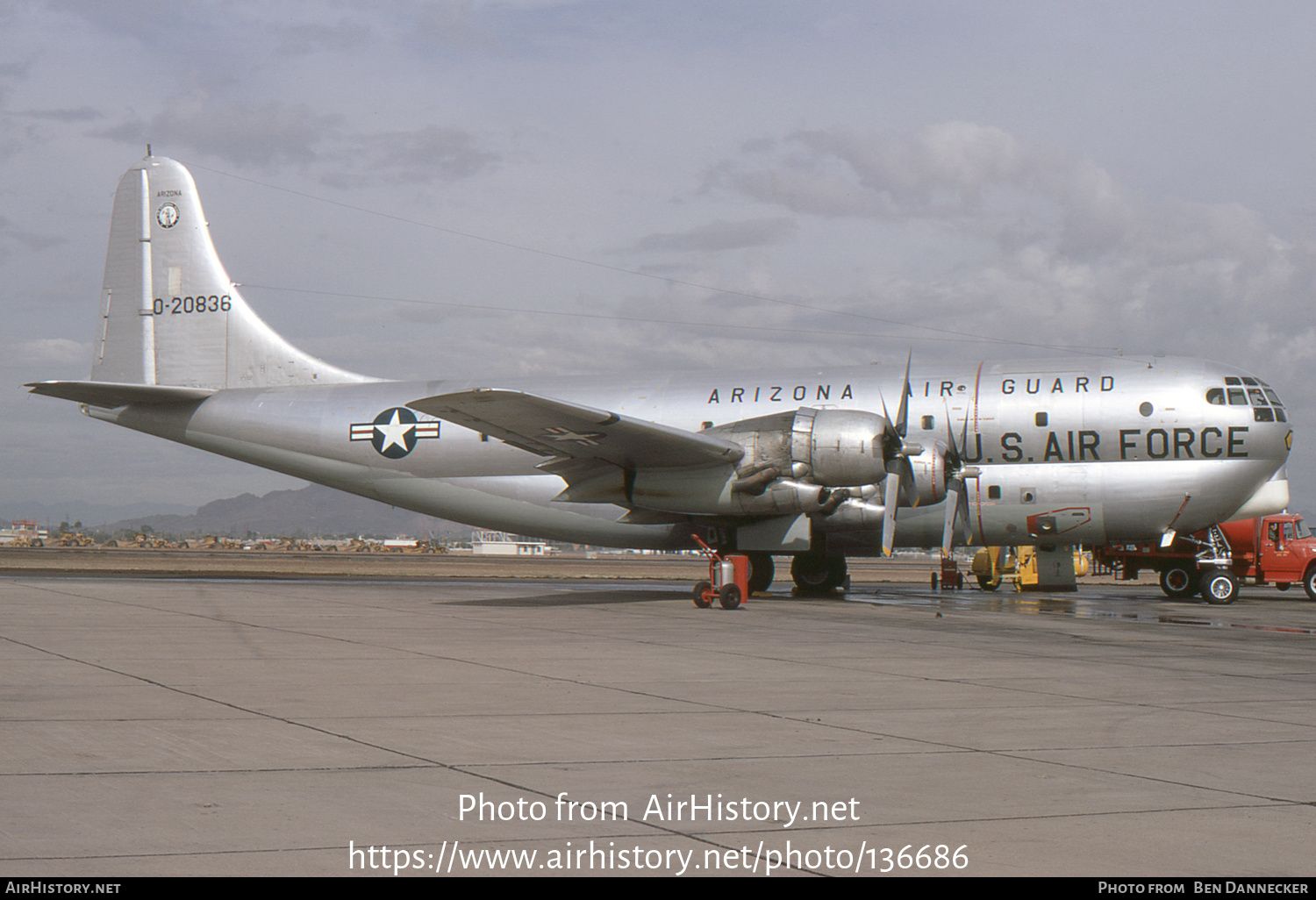 Aircraft Photo of 52-836 / 0-20836 | Boeing C-97G Stratofreighter | USA - Air Force | AirHistory.net #136686