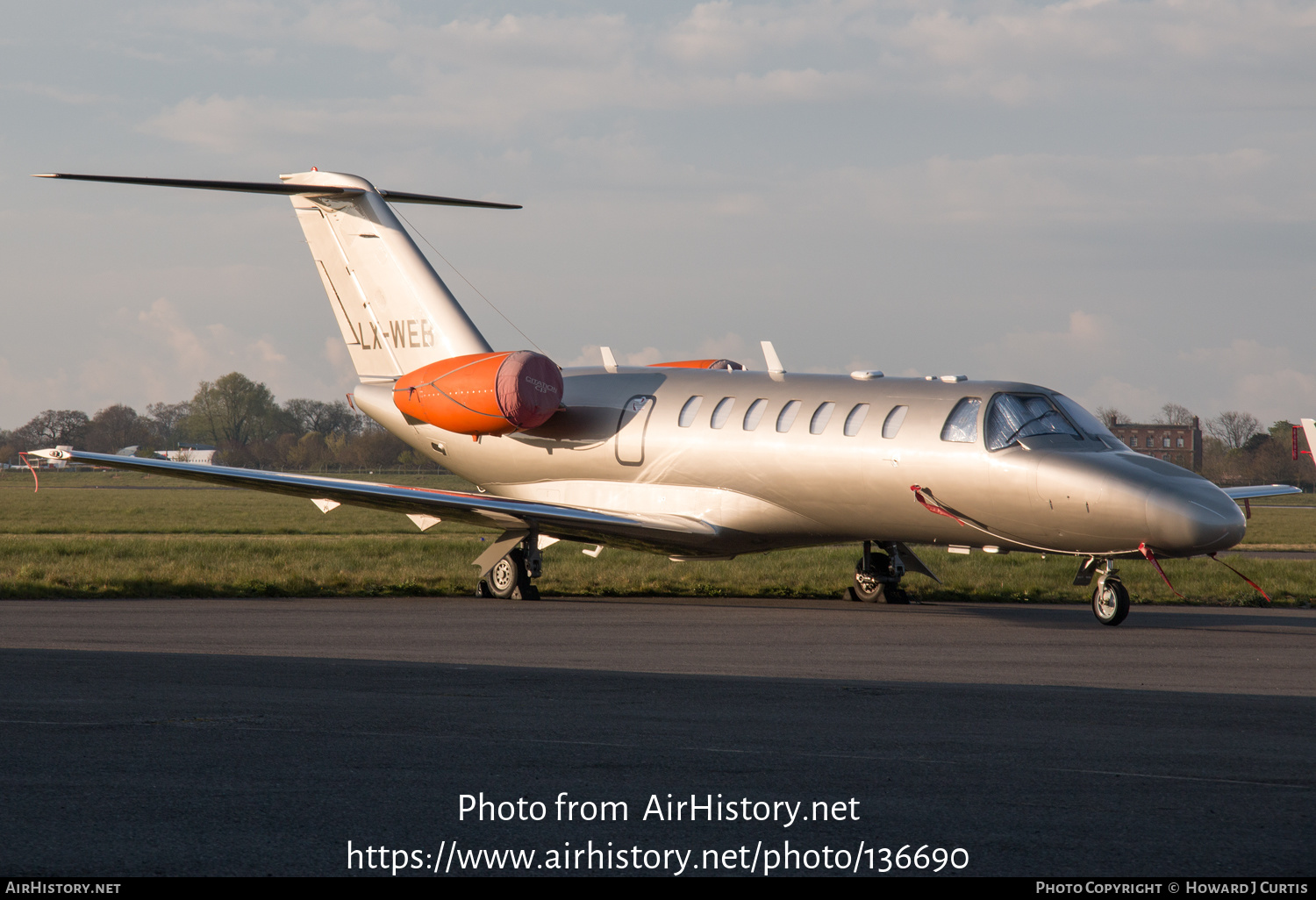 Aircraft Photo of LX-WEB | Cessna 525B CitationJet CJ3 | AirHistory.net #136690