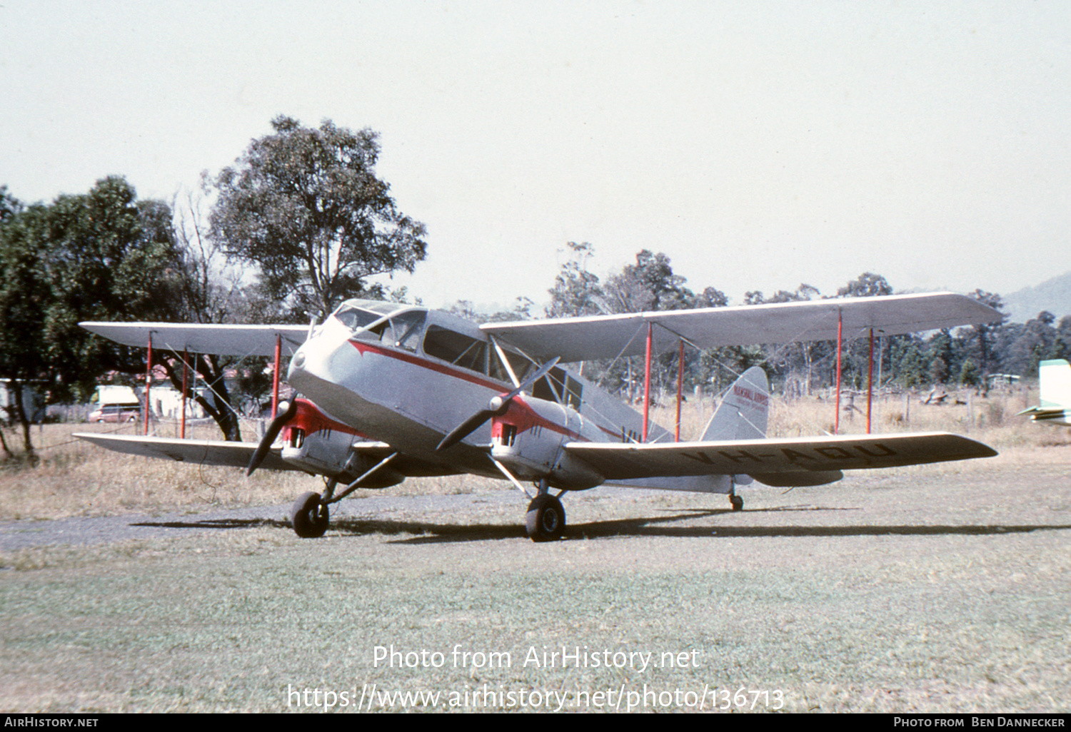 Aircraft Photo of VH-AQU | De Havilland D.H. 84A Dragon 3 | Marshall Airways | AirHistory.net #136713