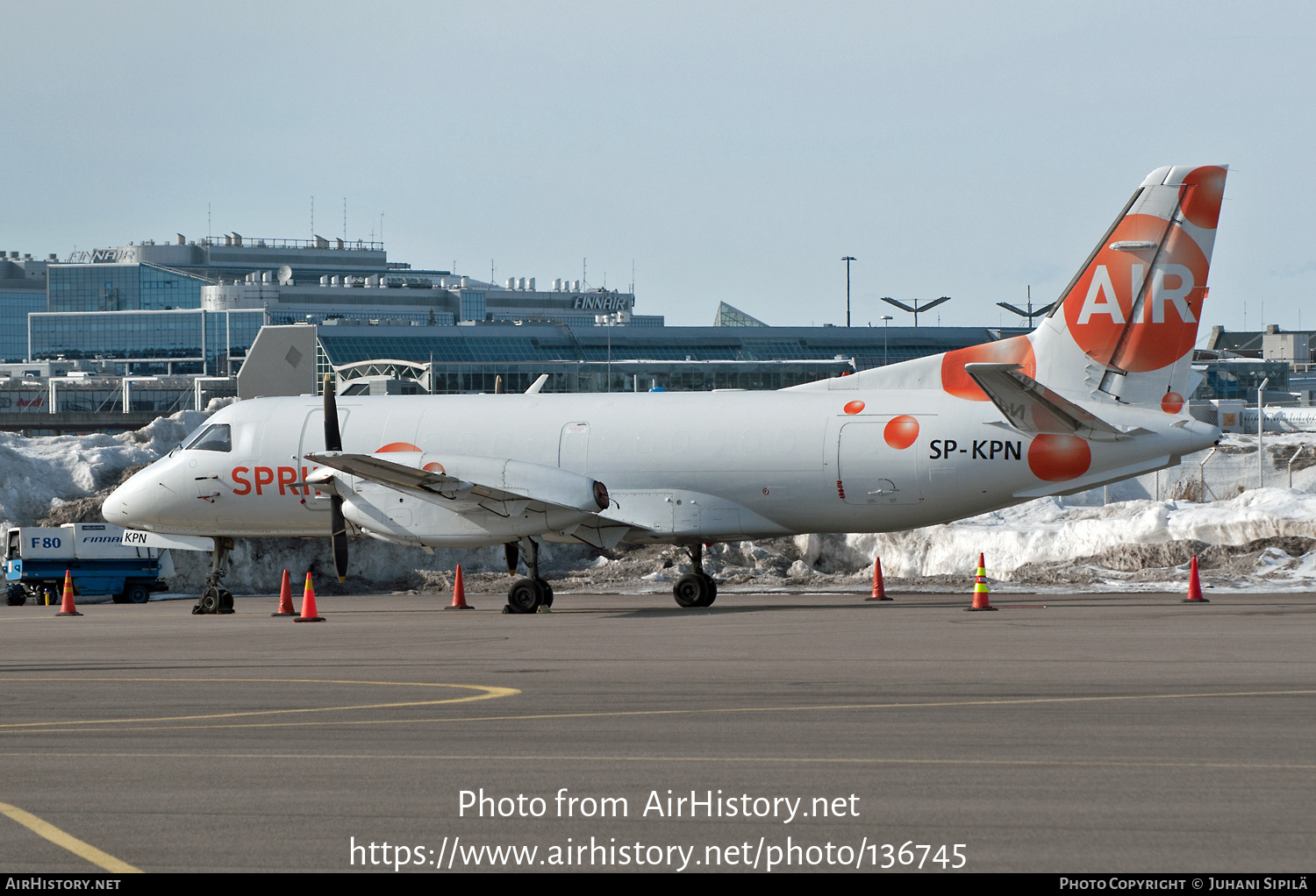 Aircraft Photo of SP-KPN | Saab 340A/F | Sprint Air | AirHistory.net #136745