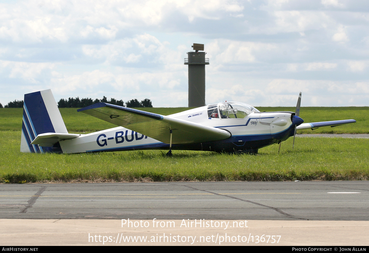 Aircraft Photo of G-BUDA | Slingsby T-61F Venture T.2 | Cranwell Gliding Club | AirHistory.net #136757