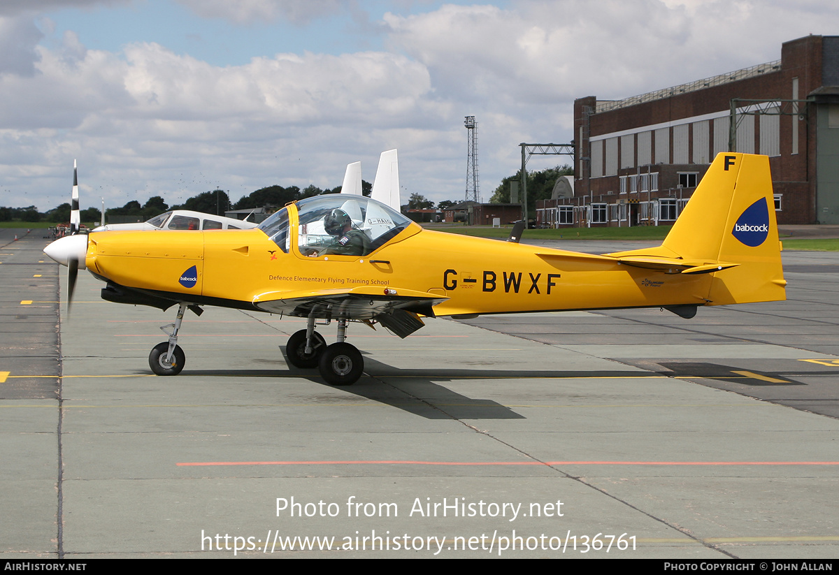 Aircraft Photo of G-BWXF | Slingsby T-67M-260 Firefly | Defence Elementary Flying Training School | AirHistory.net #136761