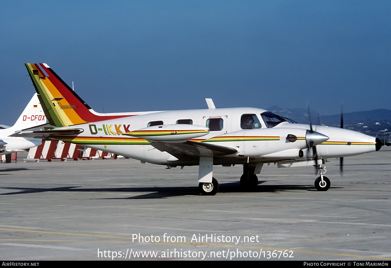 Aircraft Photo of D-IKKK | Piper PA-31T Cheyenne II | Rieker Air Service | AirHistory.net #136762