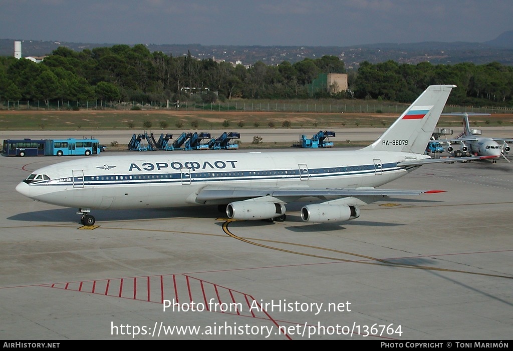 Aircraft Photo of RA-86079 | Ilyushin Il-86 | Aeroflot | AirHistory.net #136764