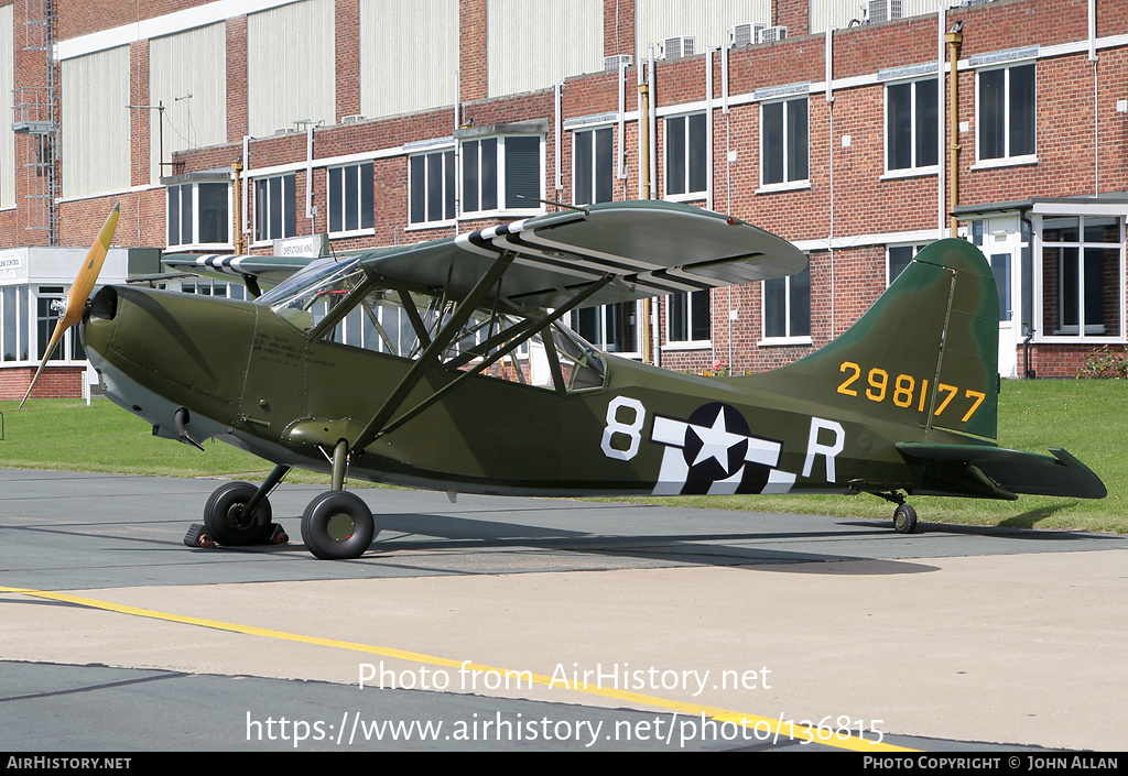 Aircraft Photo of N6438C / 298177 | Stinson L-5 Sentinel | USA - Air Force | AirHistory.net #136815