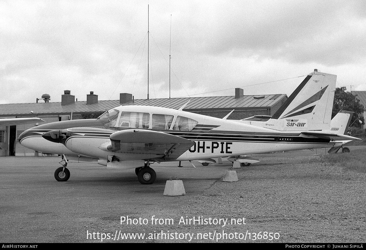 Aircraft Photo of OH-PIE | Piper PA-23-250 Aztec C | AirHistory.net #136850