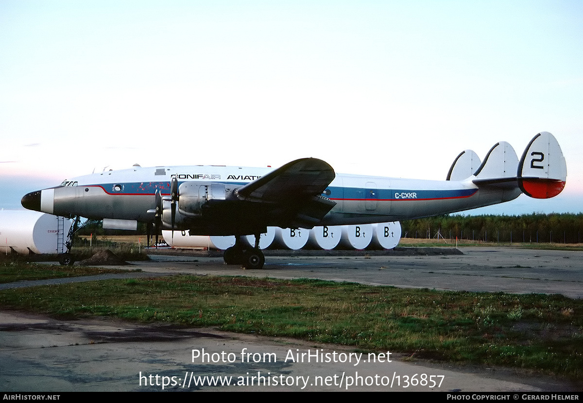 Aircraft Photo of C-GXKR | Lockheed C-121A Constellation | Conifair Aviation | AirHistory.net #136857