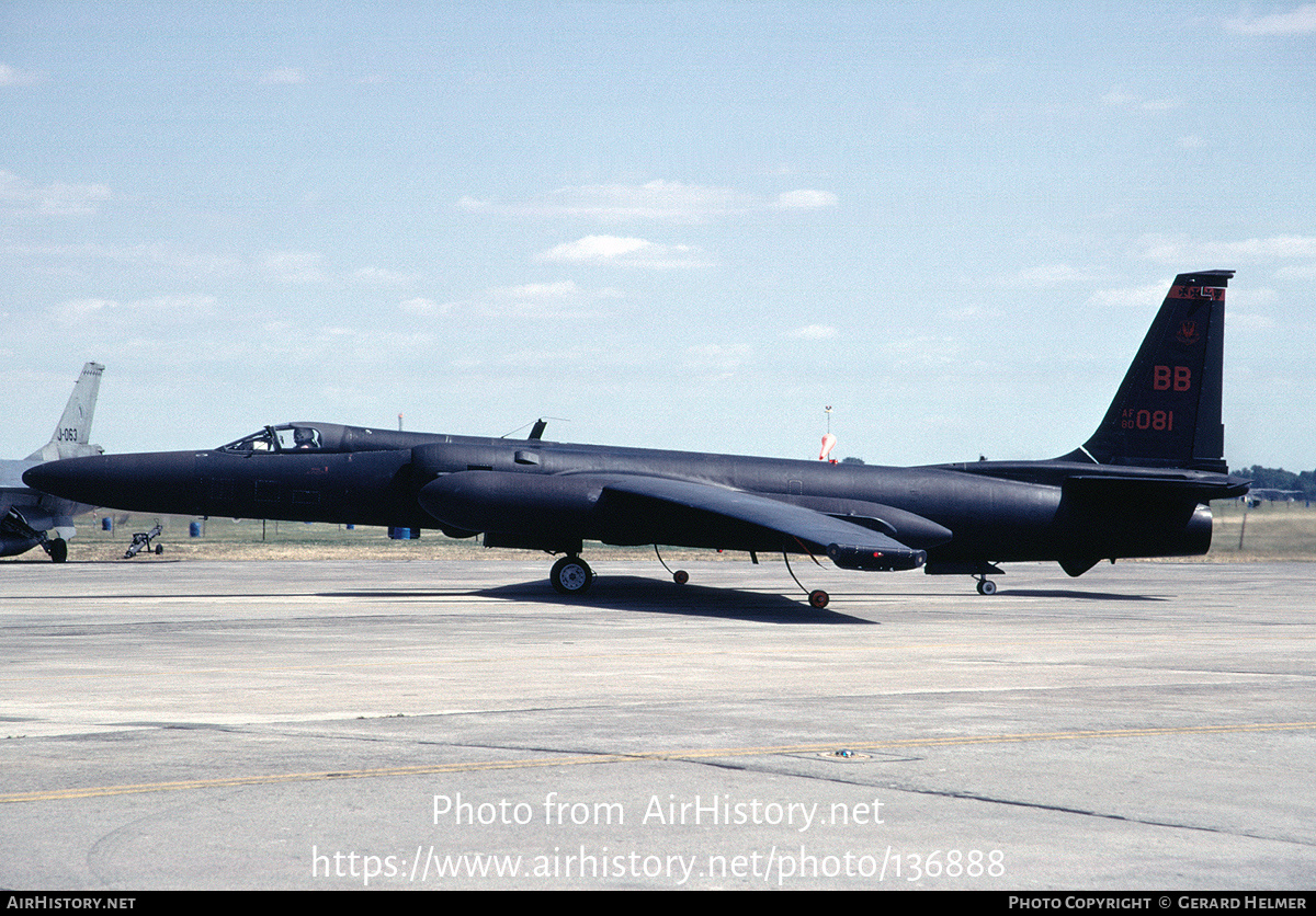 Aircraft Photo of 80-1081 / AF80-081 | Lockheed TR-1A | USA - Air Force | AirHistory.net #136888