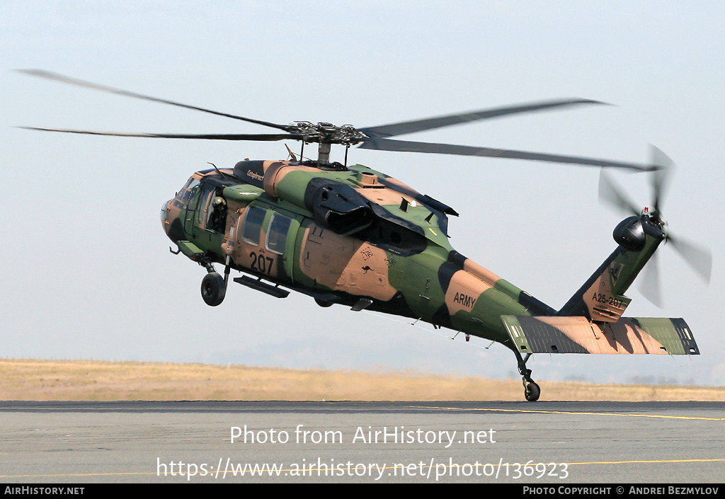 Aircraft Photo of A25-207 | Sikorsky S-70A-9 Black Hawk | Australia - Army | AirHistory.net #136923