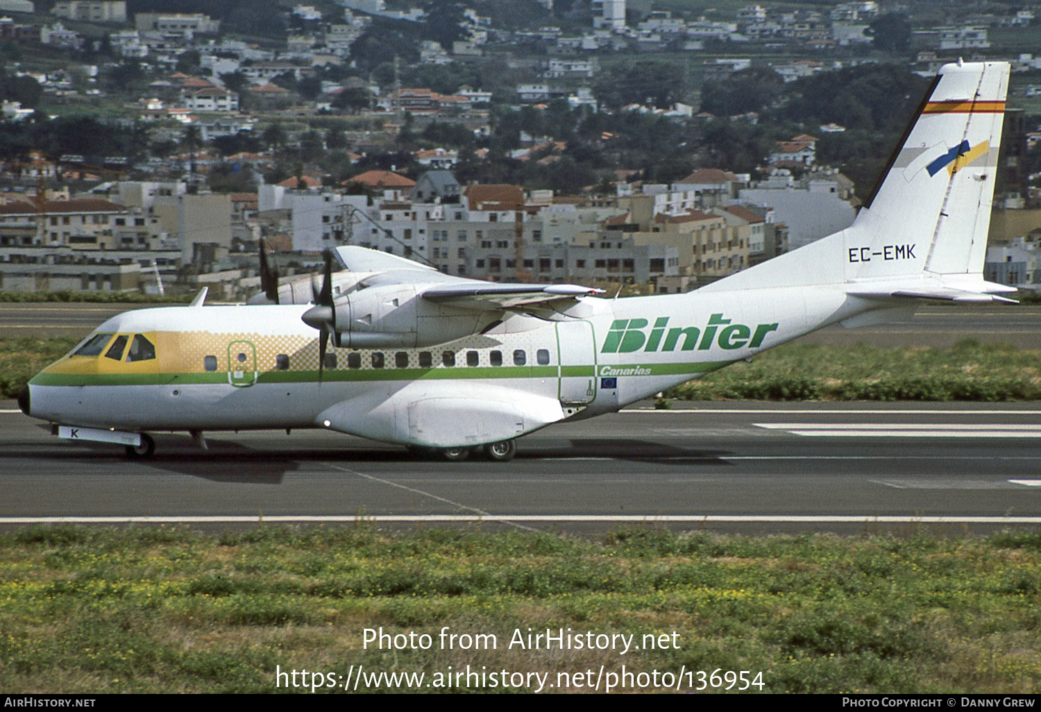 Aircraft Photo of EC-EMK | CASA/IPTN CN235-10 | Binter Canarias | AirHistory.net #136954