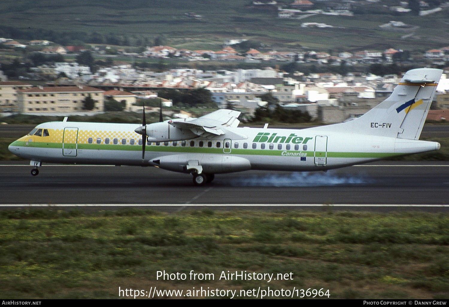 Aircraft Photo of EC-FIV | ATR ATR-72-201 | Binter Canarias | AirHistory.net #136964