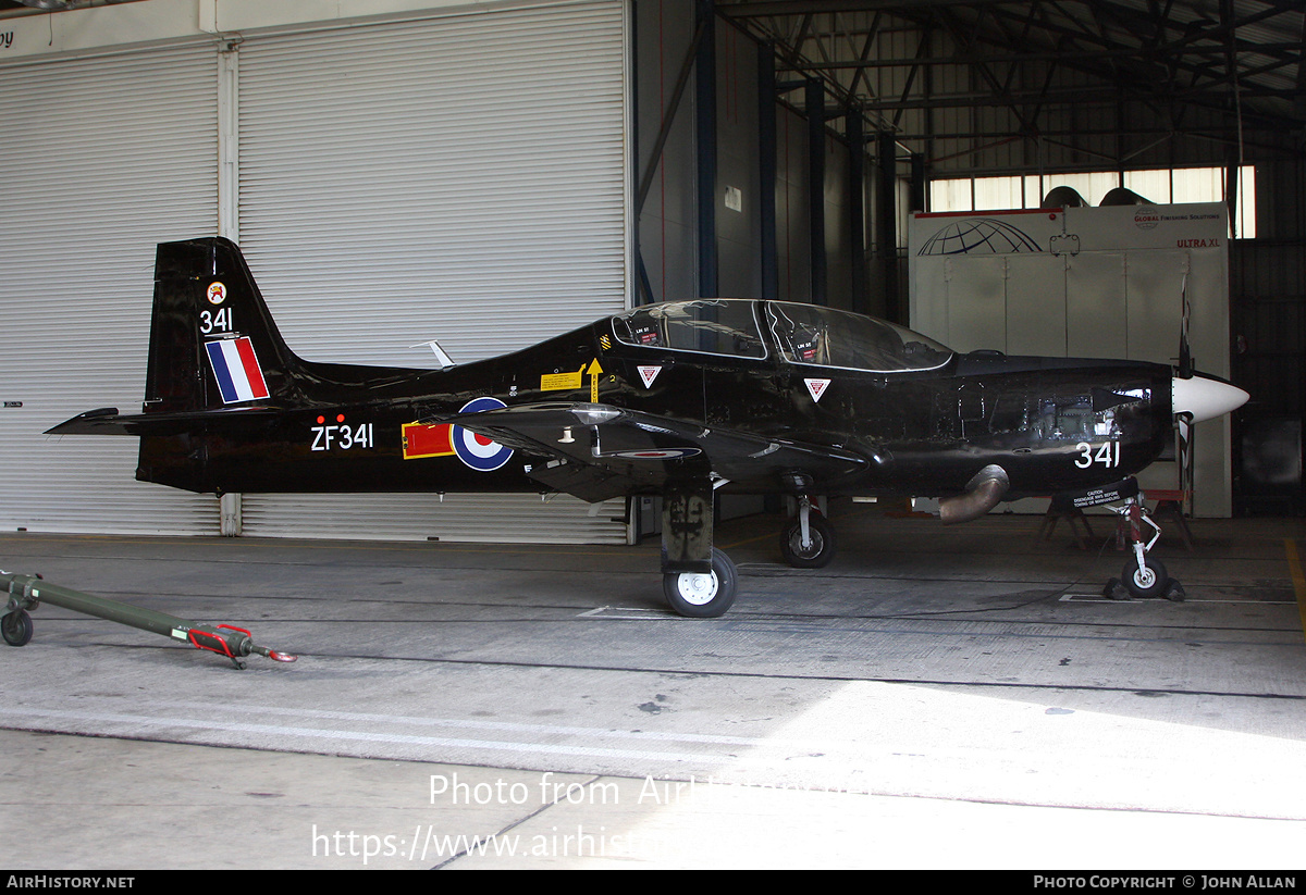 Aircraft Photo of ZF341 | Short S-312 Tucano T1 | UK - Air Force | AirHistory.net #137053