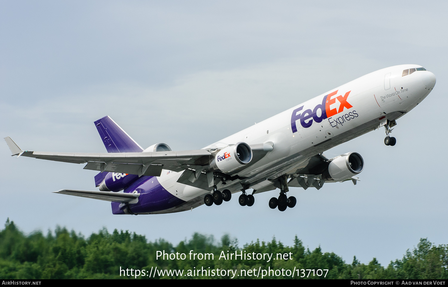 Aircraft Photo of N577FE | McDonnell Douglas MD-11/F | FedEx Express - Federal Express | AirHistory.net #137107