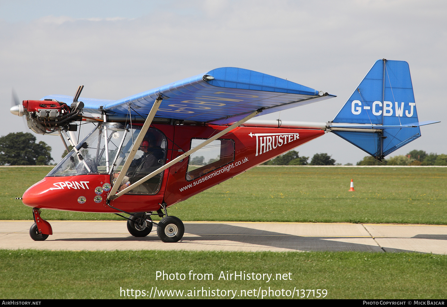 Aircraft Photo of G-CBWJ | Thruster T600N 450 | AirHistory.net #137159