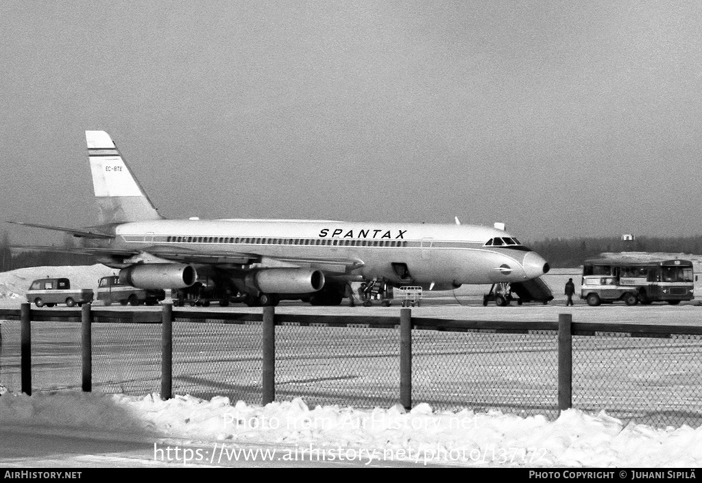 Aircraft Photo of EC-BTE | Convair 990A (30A-5) | Spantax | AirHistory.net #137172