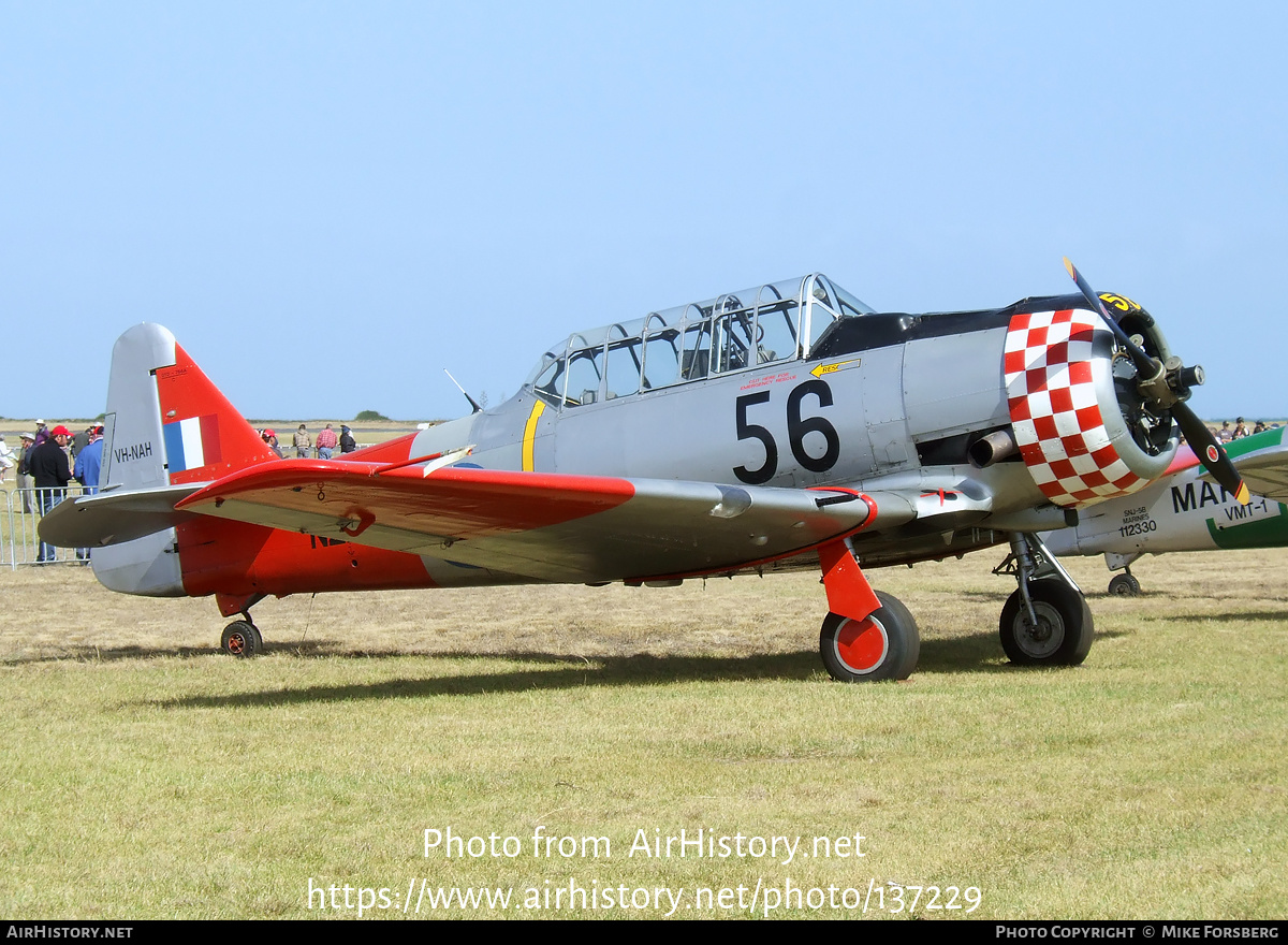 Aircraft Photo of VH-NAH / NZ1056 | North American AT-6C Harvard IIA | New Zealand - Air Force | AirHistory.net #137229