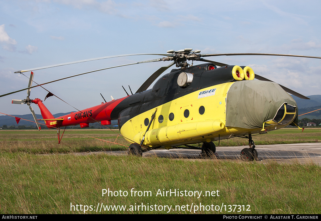 Aircraft Photo of OM-AVS | Mil Mi-8T | UTair EU | AirHistory.net #137312