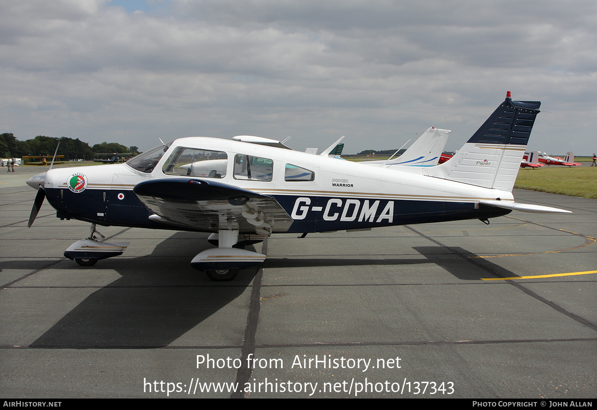 Aircraft Photo of G-CDMA | Piper PA-28-151(mod) Cherokee Warrior | AirHistory.net #137343