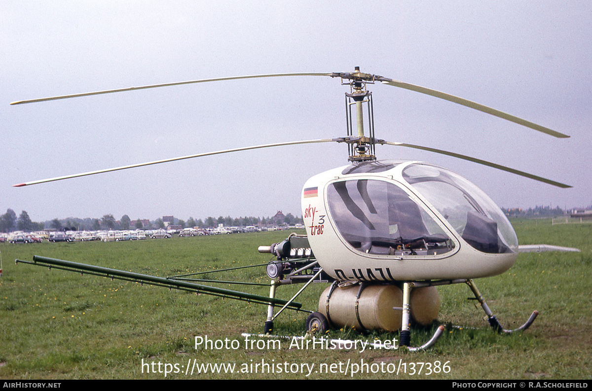 Aircraft Photo of D-HAJI | Wagner Skytrac 3 | Wagners | AirHistory.net #137386