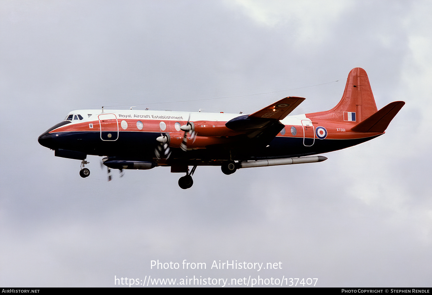 Aircraft Photo of XT661 | Vickers 838 Viscount | UK - Air Force | AirHistory.net #137407