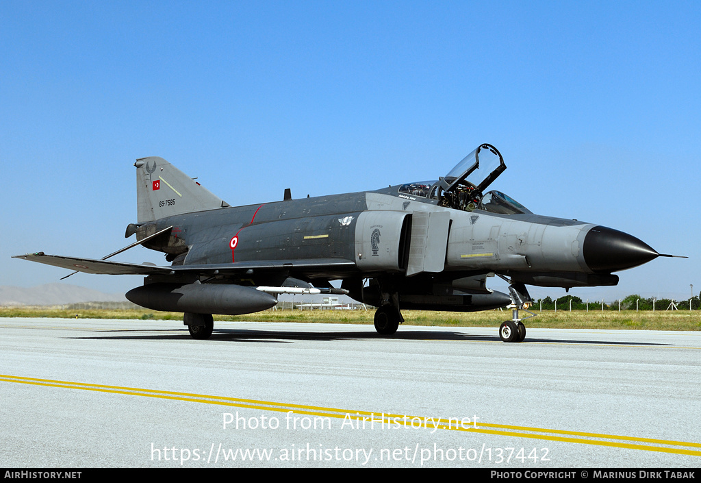 Aircraft Photo of 69-7585 | McDonnell Douglas F-4E Terminator 2020 | Turkey - Air Force | AirHistory.net #137442