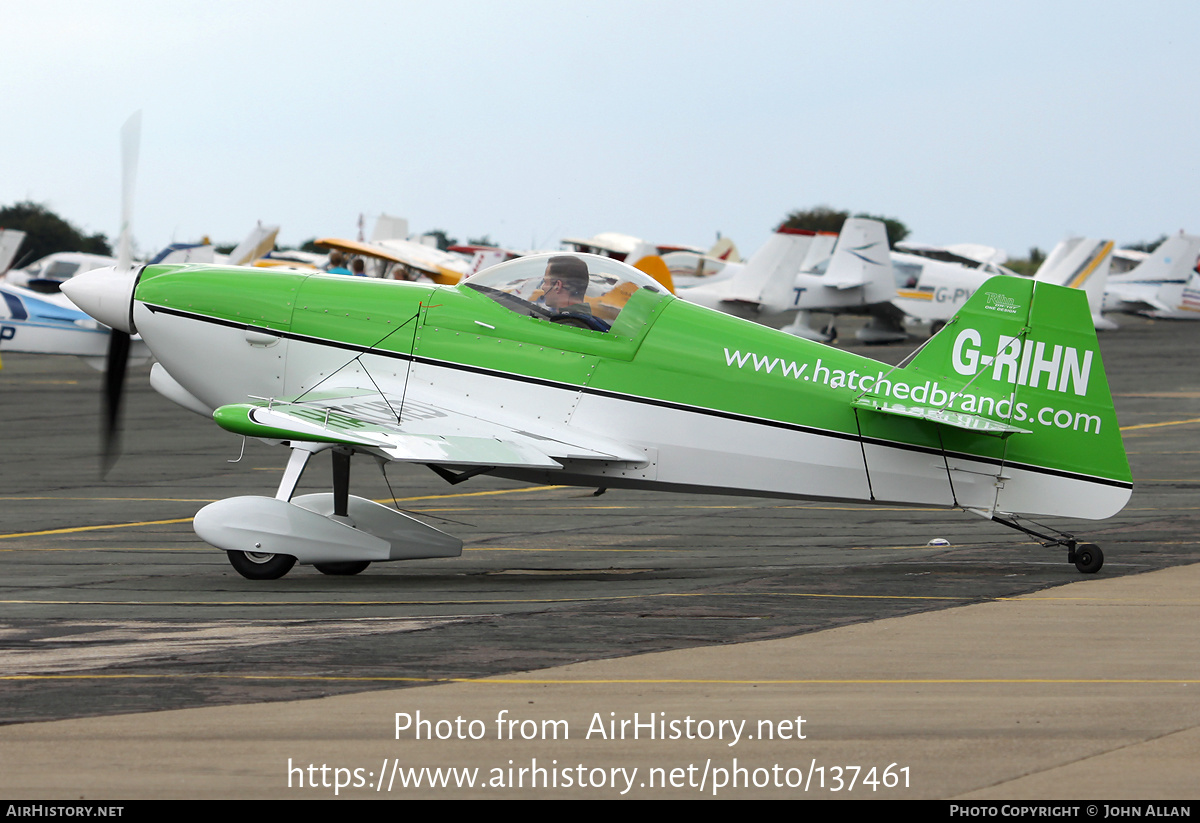 Aircraft Photo of G-RIHN | Rihn DR-107 One Design | Hatched Brands | AirHistory.net #137461