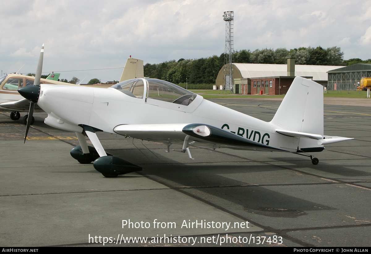 Aircraft Photo of G-RVDG | Van's RV-9A | AirHistory.net #137483