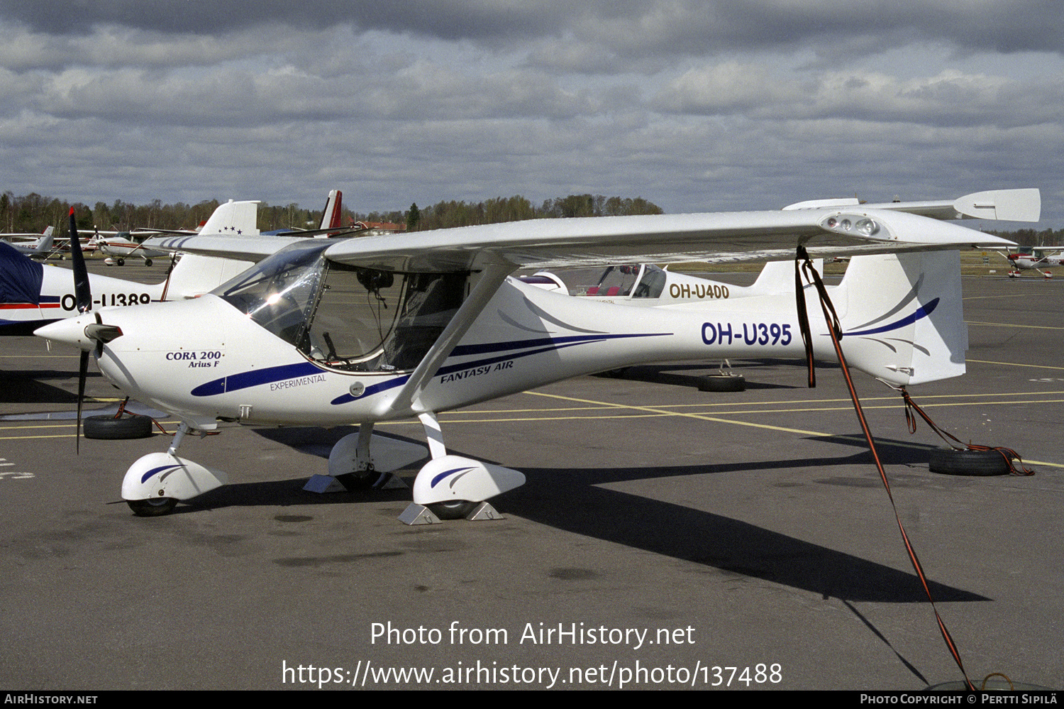 Aircraft Photo of OH-U395 | Cora 200 Arius F | AirHistory.net #137488