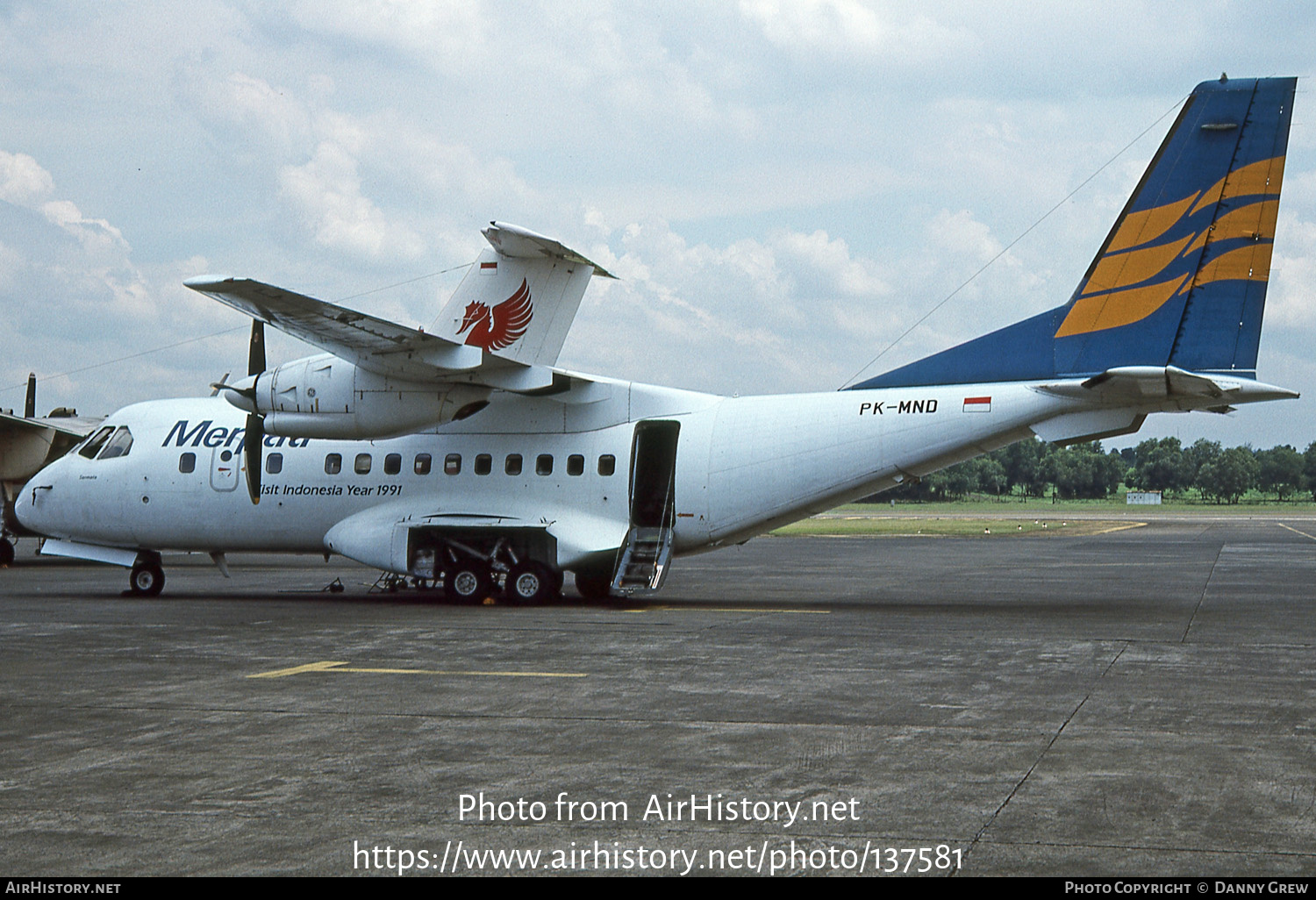 Aircraft Photo of PK-MND | CASA/IPTN CN235-10 | Merpati Nusantara Airlines | AirHistory.net #137581