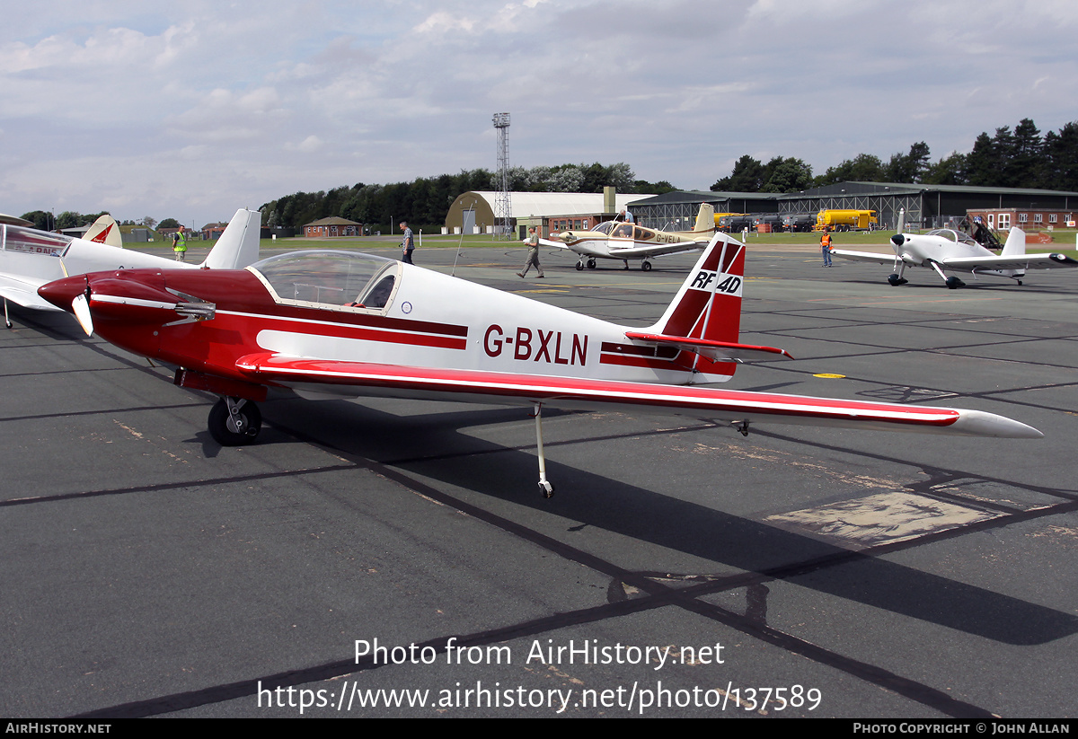 Aircraft Photo of G-BXLN | Fournier RF-4D | AirHistory.net #137589