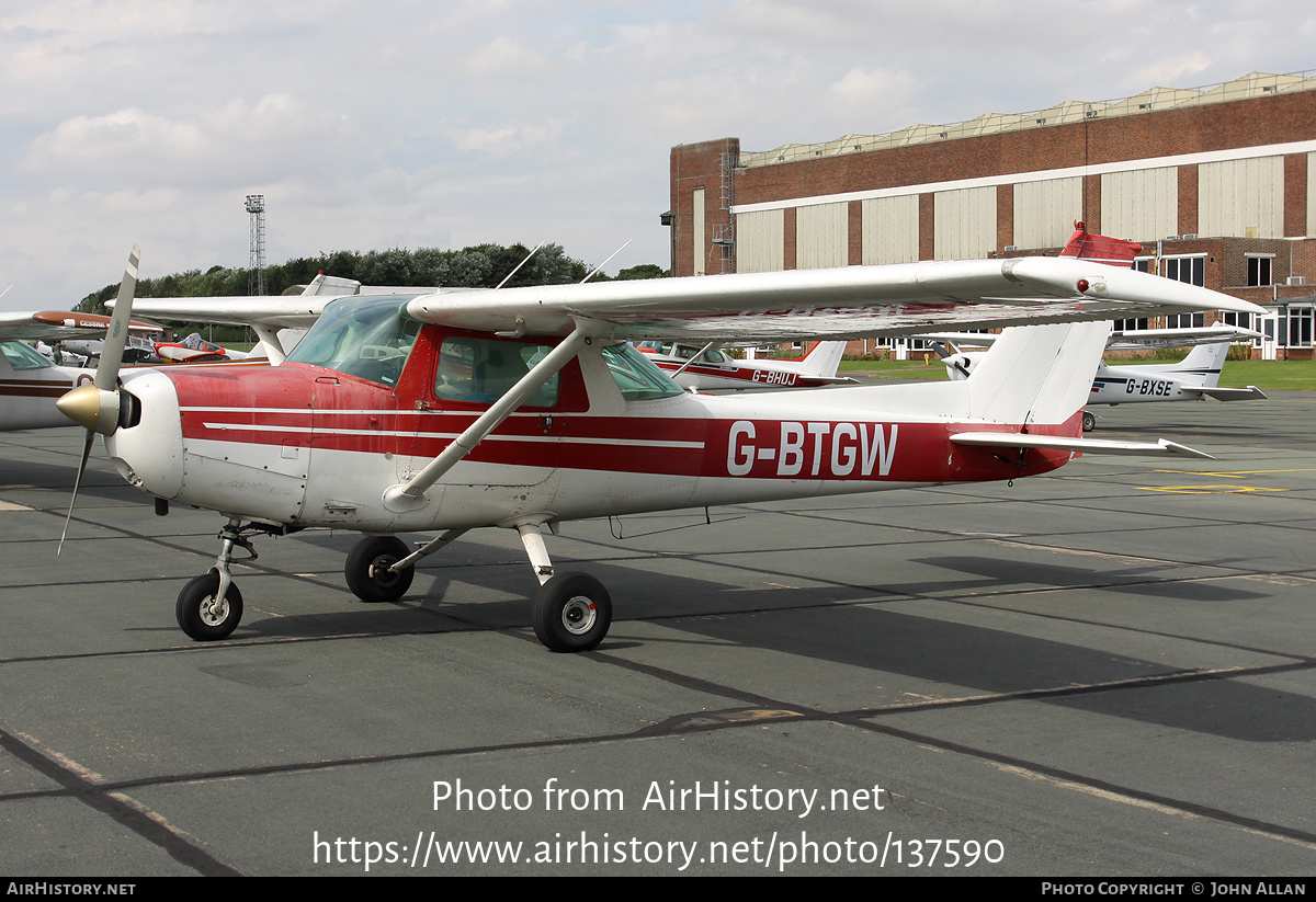 Aircraft Photo of G-BTGW | Cessna 152 | AirHistory.net #137590