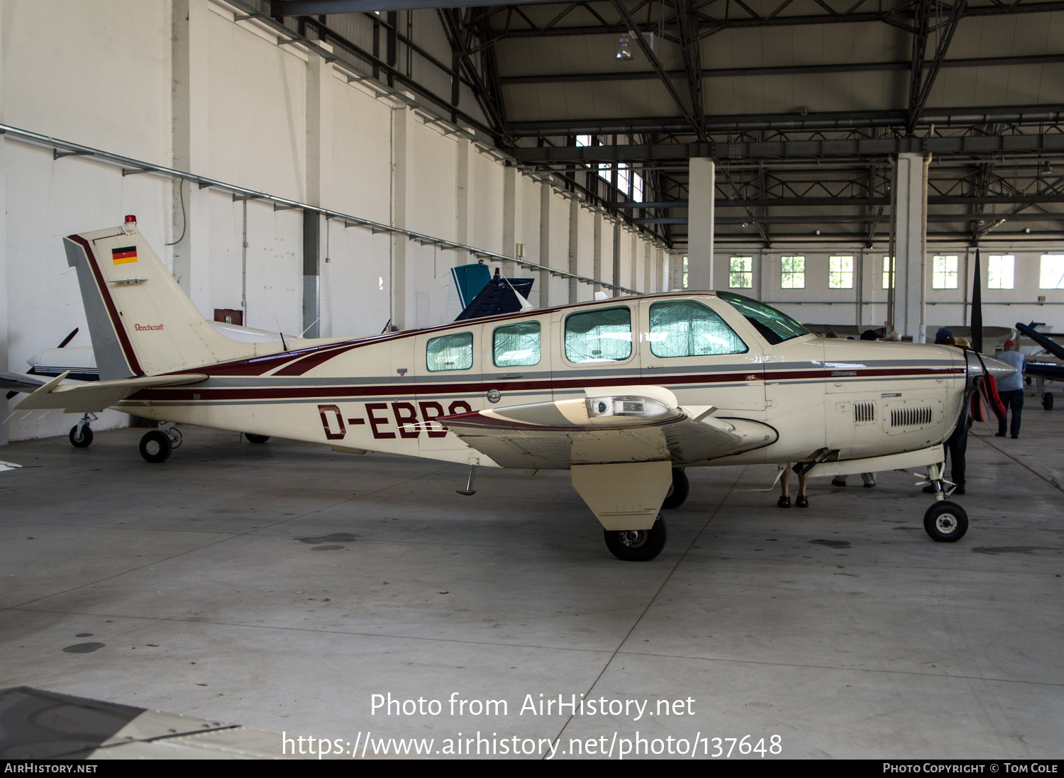 Aircraft Photo of D-EBBS | Beech B36TC Bonanza | AirHistory.net #137648