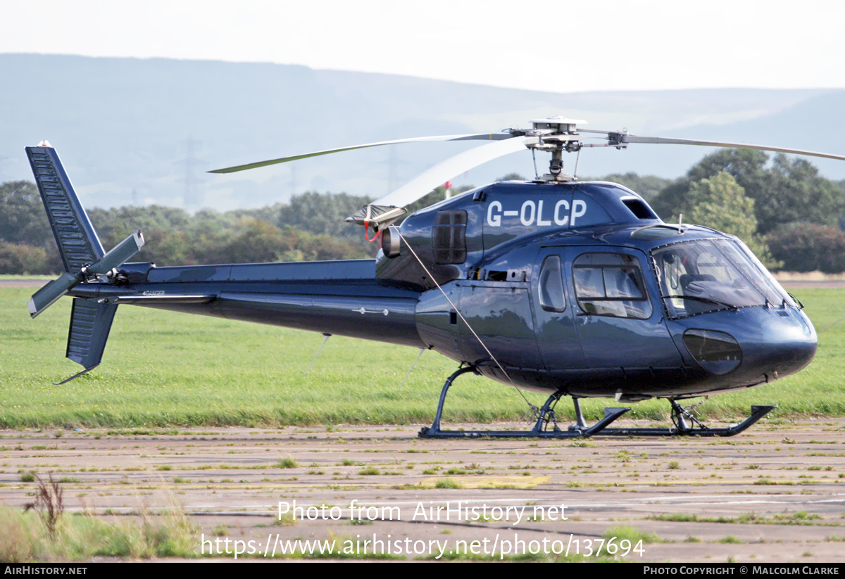 Aircraft Photo of G-OLCP | Eurocopter AS-355N Ecureuil 2 | GB Helicopters | AirHistory.net #137694