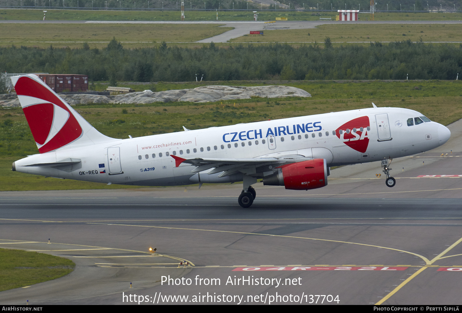 Aircraft Photo of OK-REQ | Airbus A319-112 | ČSA - Czech Airlines | AirHistory.net #137704