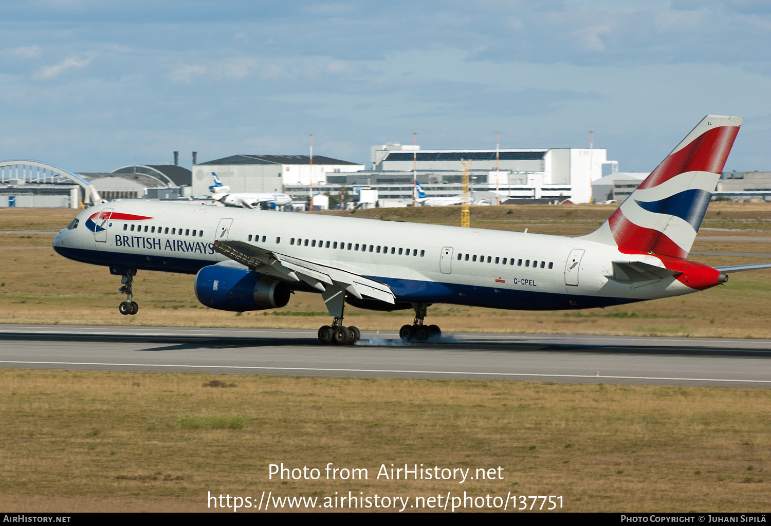 Aircraft Photo of G-CPEL | Boeing 757-236 | British Airways | AirHistory.net #137751